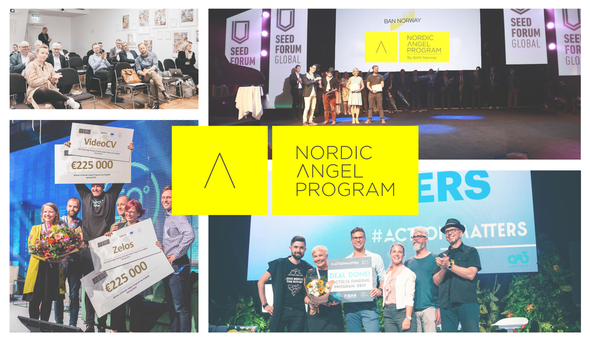 Nordic Angel Program syndicates create significant impact to the New Nordic ecosystem by investing 3,12 million euros in 18 startups
